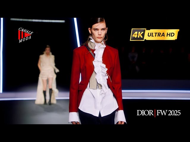 CHRISTIAN DIOR Fall Winter 2025 Paris - Canale Moda 4k