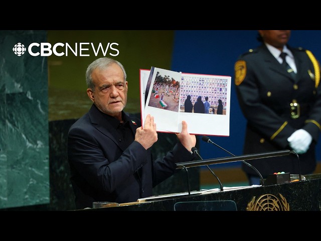 'We will not bow our head,' Iranian president says in UN General Assembly address