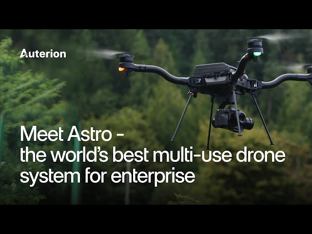 Meet Astro, the world’s best multi-use drone system for enterprise