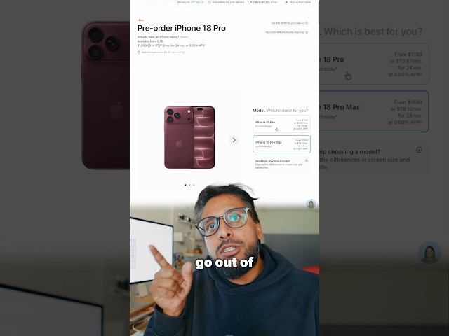 iPhone 18 Pro Preorder: This Color Sold Out First!