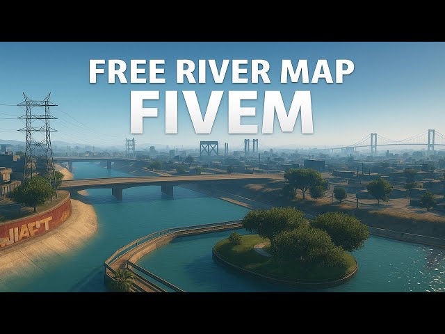 Free River Map Fivem Server | Gta 5 canal turned into River
