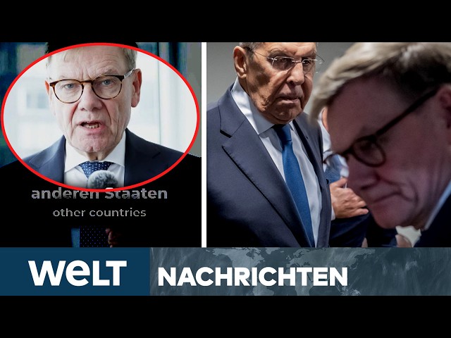 UKRAINE-KRIEG: Nach dem Treffen mit Lawrow! Überraschung! Wadephul veröffentlicht ein Video I STREAM
