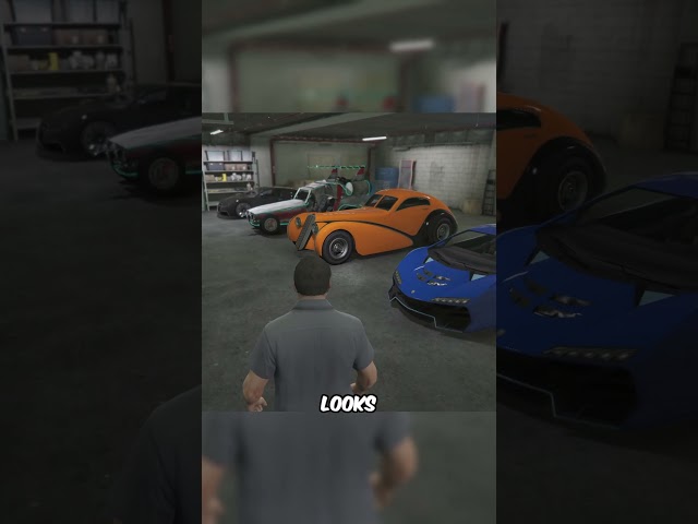 Which GTA 5 character has the BEST garage?! 🏎️ #gta5  #gtaonline #gta