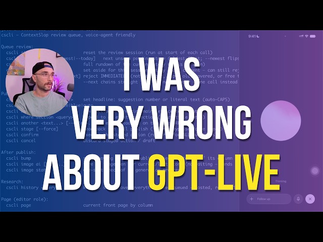 GPT Live + Codex Remote: My Voice Runs CLIs, MCPs & My Browser
