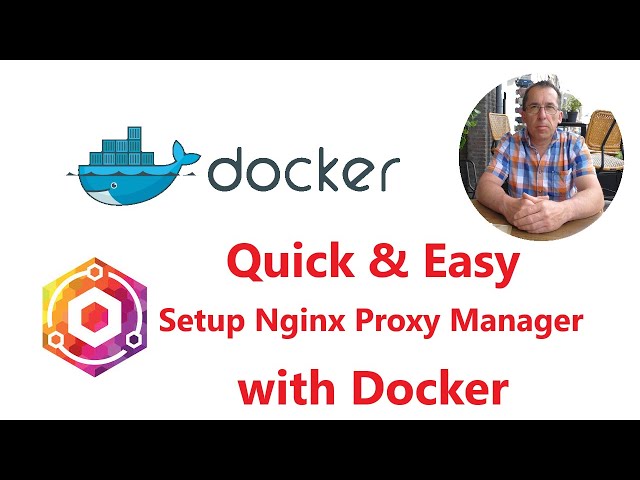 My Home Lab - Quick and Easy - Install en Setup Nginx Proxy Manager with Docker.