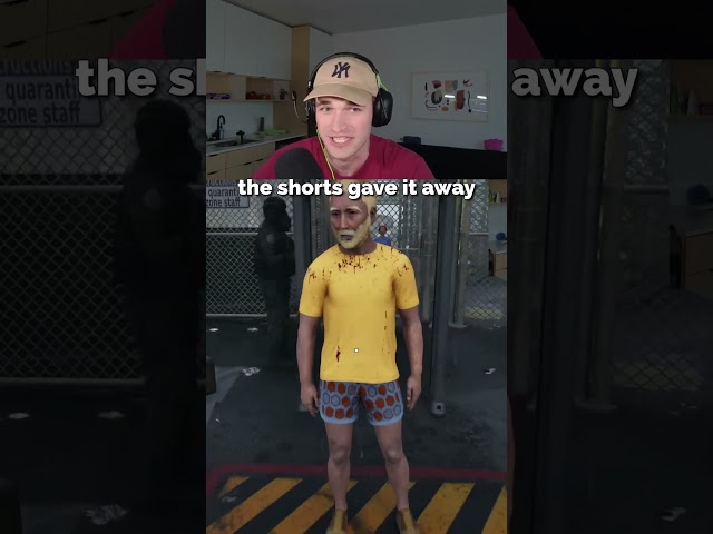 you can't come in here with those shorts sir #quarantinezone #quarantinezonethelastcheck