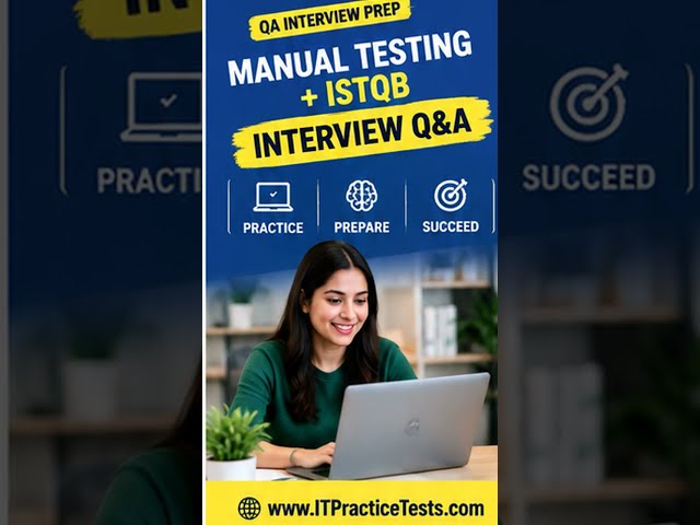 🚨 Preparing for a Manual Testing or ISTQB Interview?