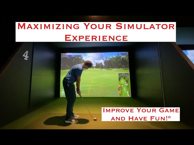 Indoor Golf Simulator Tips