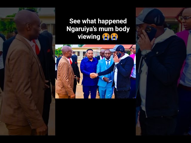 Wooi😭 Ngaruiya mum's body viewing