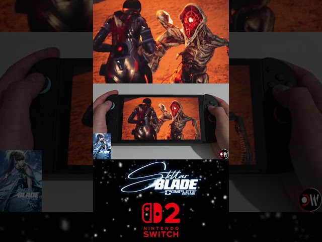 STELLAR BLADE Switch 2 First Look: Handheld Performance