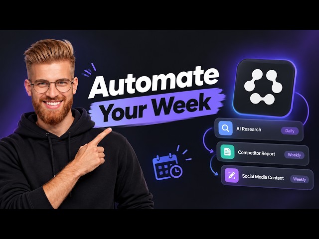 I Automated My Entire Week With an AI Agent