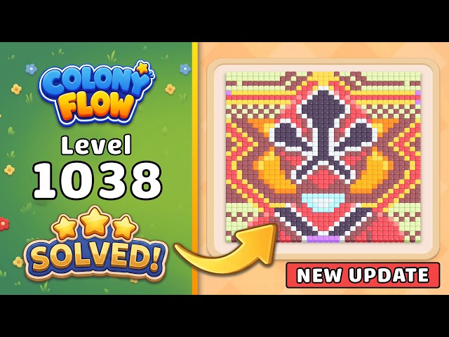 Colony Flow! Level 1038 Walkthrough 🐜 | ABI GAMES Solution & Gameplay 🧩 (New Update)