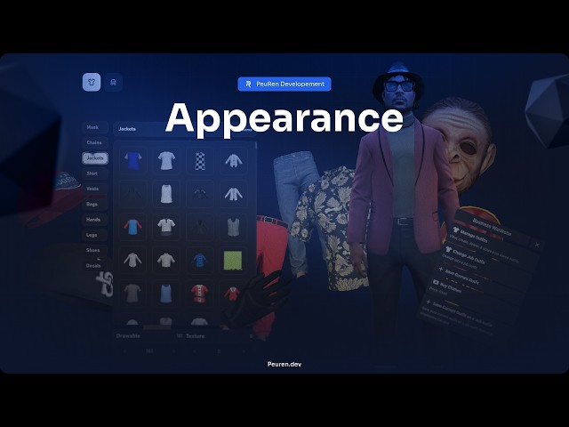 PeuRen - Appearance | Quick Showcase (FiveM)