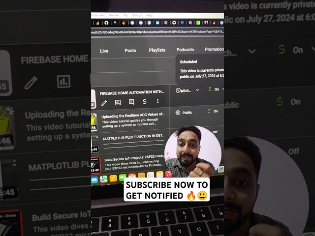 A NEW VIDEO IS COMING TOMORROW 🔥🤩 #SUBSCRIBE NOW TO GET NOTIFIED #ESP32 #LIKE #SHARE #youtubeshorts