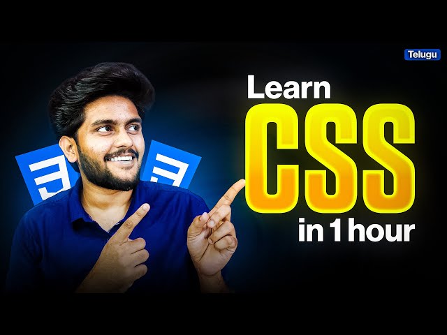 CSS Full Course in Telugu | From Zero to Hero | Code With Swaroop