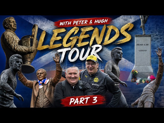 John Greig & Walter Smith: the Rangers legends outside Ibrox | Legends Tour Pt 3