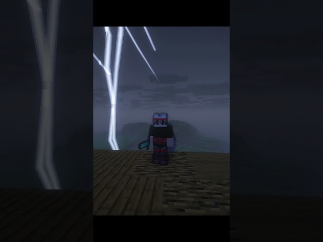 Minecraft : The storm has begun.. #minecraft #minecraftstory #minecraftshorts #minecraftmemes