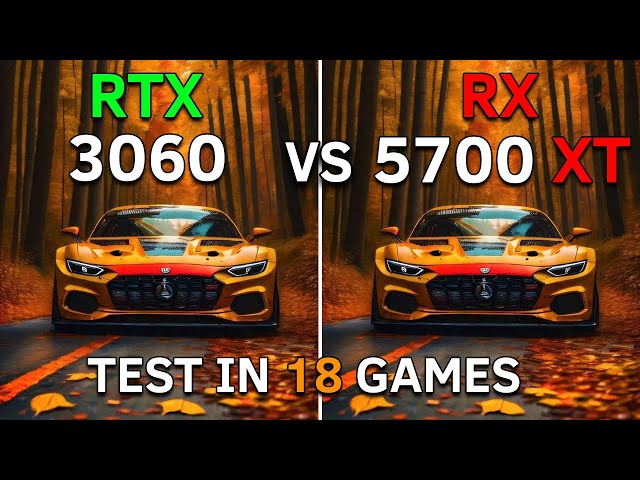 RX 5700 XT vs RTX 3060 | Test In 18 Games at 1080p | 2023