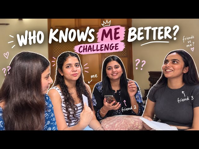WHO KNOWS ME BETTER? 👀 My Friends Were SHOCKINGLY WRONG! 😂