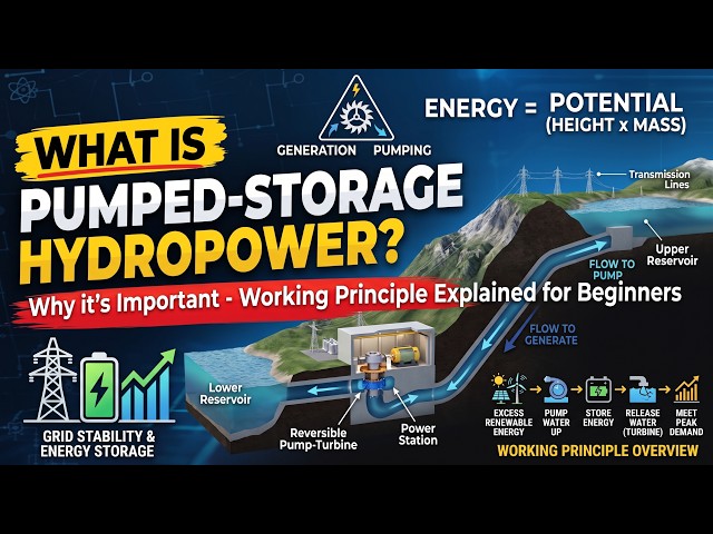 Why Is Pumped-Storage Hydropower Important? Working Principle Explained for Beginners