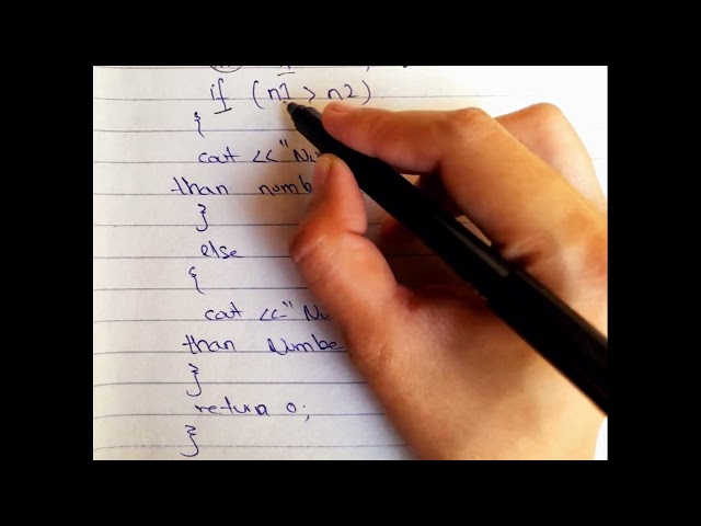 If else statement in C++
