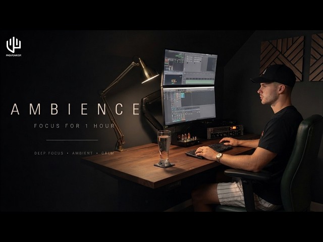 Deep Hyperfocus Ambience | Work With Me | 1 Hour Productivity Session