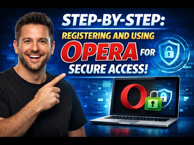 Step-by-Step: Registering and Using Opera for Secure Access!