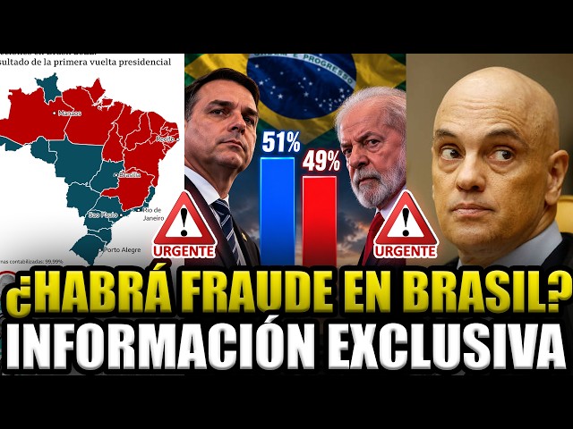 🚨URGENT: CAN LULA STEAL THE ELECTION IN BRAZIL? BOLSONARO ON THE VERGE OF THE PRESIDENCY