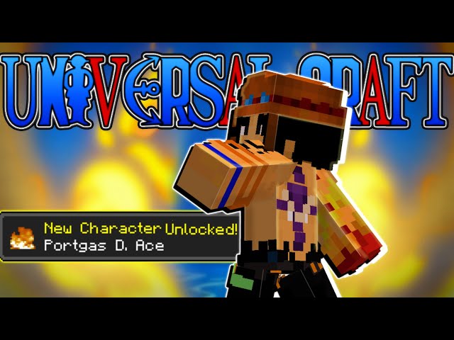 [DOWNLOAD - EARLY ACESS] MCPE/MCBE UniversalCraft Addon: Portgas D. Ace (One Piece)