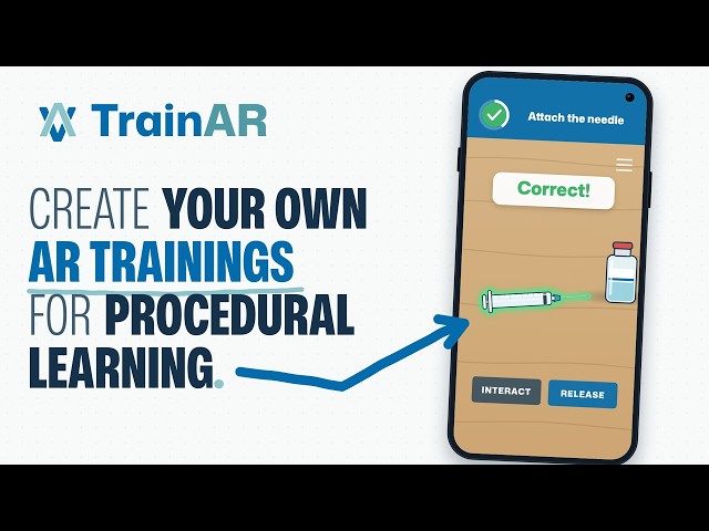 TrainAR in 90 Seconds: Create Your Own Augmented Reality Trainings for Procedural Learning