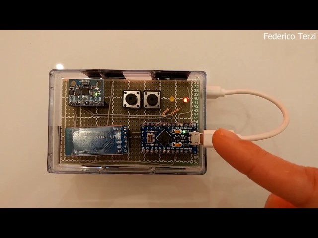 Gesture Keyboard - Type letters by moving in the air - Arduino Project Machine Learning