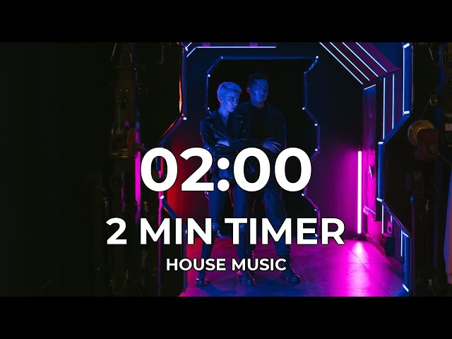 2 Minute Timer ⚡ House Music 128 BPM | After Dark | Temporizador 2 Minutos