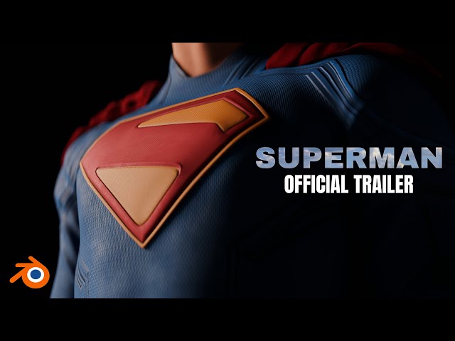 Superman | Official Trailer |  blender Animation (2025)