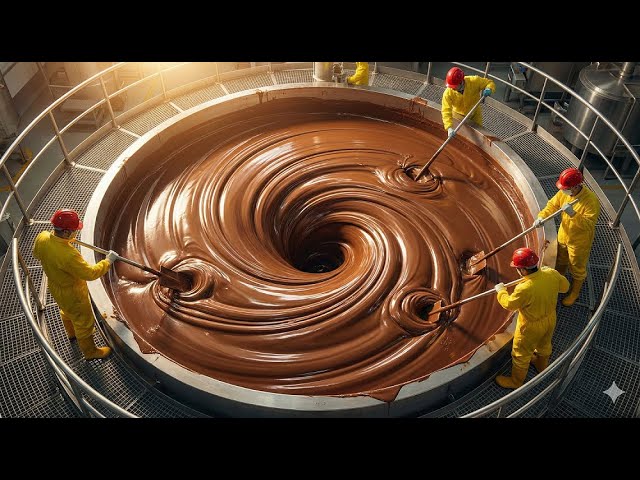 Inside the Chocolate Factory: How Million-Dollar Chocolate Is Made (Full Process)