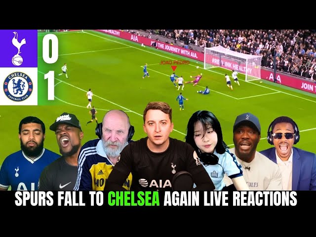 TOTTENHAM FANS Reaction to Tottenham 0-1 Chelsea | Premier League fan Reactions