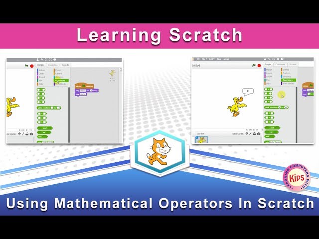 Learning Scratch: Using Mathematical Operators In Scratch