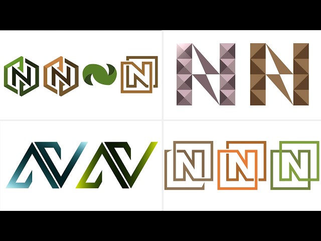 N Letter Logo Design in Illustrator | N Logo Design | Adobe Illustrator Tutorial