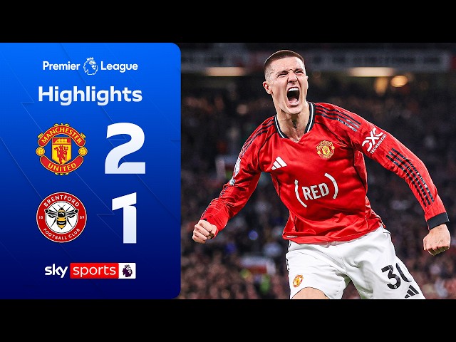 Casemiro & Sesko on target for the Reds!  🔴 | Man Utd 2-1 Brentford | Premier League Highlights