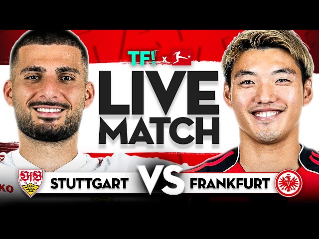 LIVE VfB Stuttgart vs Eintracht Frankfurt! Bundesliga LIVE Match Footage