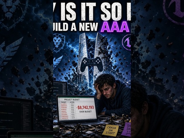 Why Is It So Hard To Build A New AAA Gaming Studio? (Full Video On Patreon)