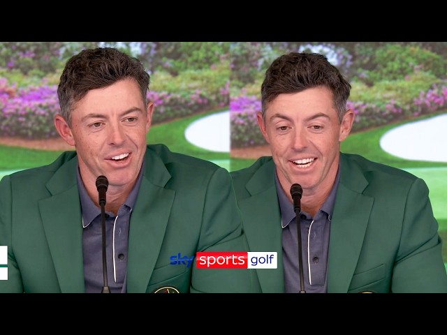 FULL PRESSER! Rory McIlroy reacts to winning the Masters and completing career Grand Slam