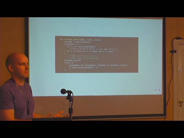 Pycon UK 2016: Easy solutions to hard problems