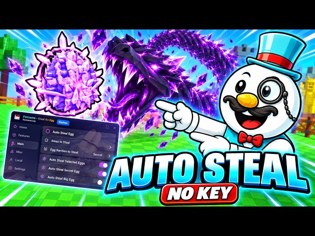🥚 STEAL ANY EGG SCRIPT NO KEY | AUTO STEAL ANY EGG + NEW UPDATE