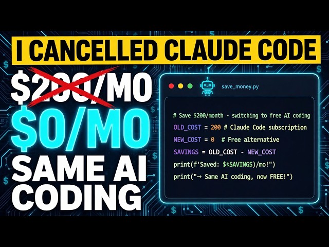 Stop Paying $200/Month for Claude Code — Do This FREE in VS Code (2026)
