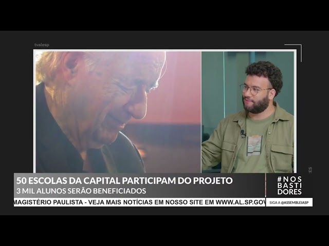 Musicalização Programa Nos Bastidores da TV Alesp 26/2/26