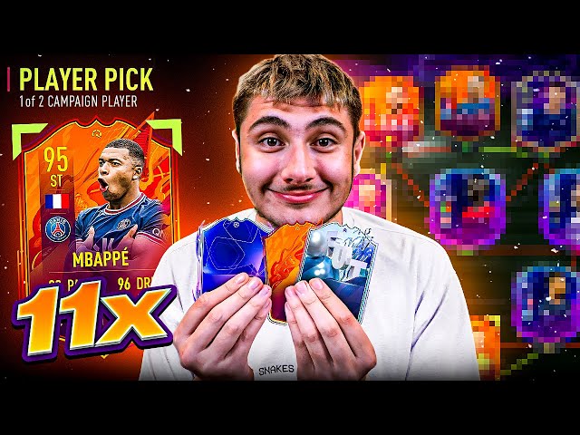 11x Campaign Picks decide my FIFA 22 team!