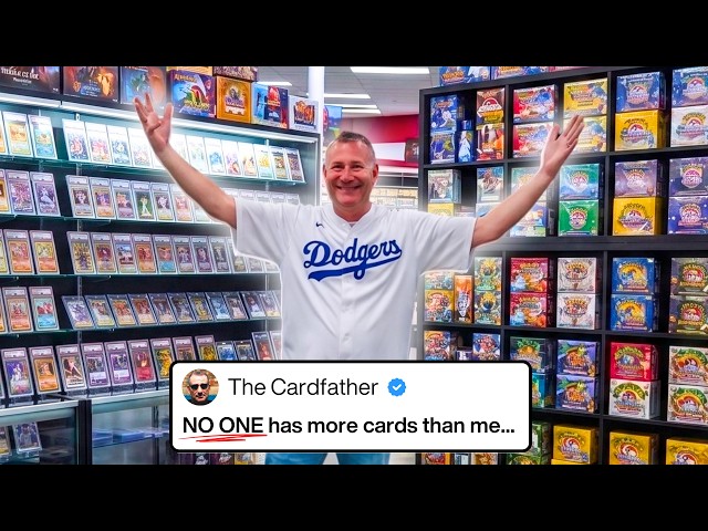The Craziest Card Collection On Earth (40,000,000+ Cards)
