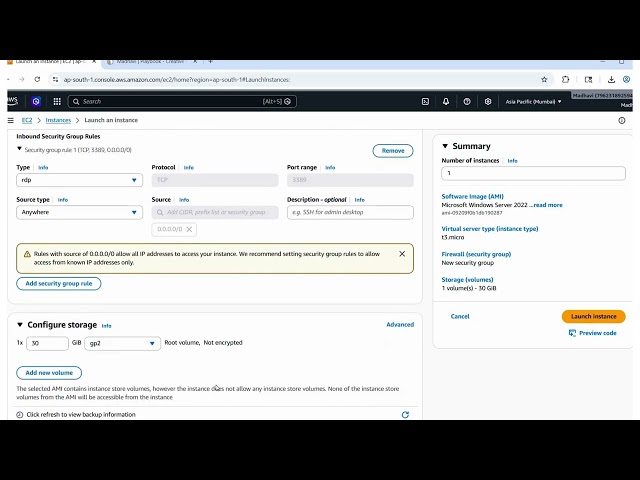 Launching Windows Instance by Madhavi #Studentmade | Ekascloud