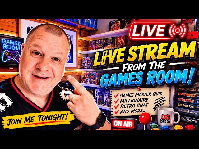 Sunday Stream from the Games Room