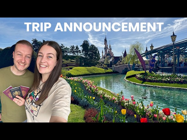 Disneyland Paris 2026 Trip Announcement! 🏰 | Annual Passes + Driving via LeShuttle